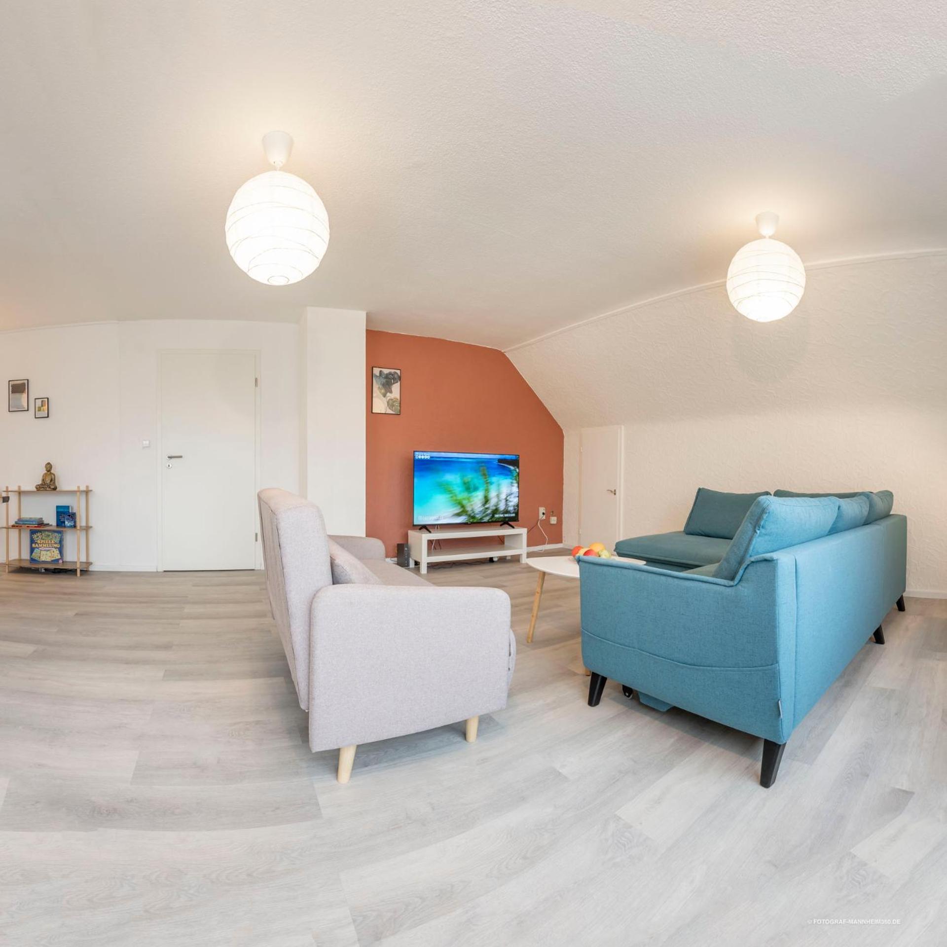 Xxl Design-Appartement Gardendesign Boxspring 8 Pers Zwischen Heidelberg Und Mannheim Edingen-Neckarhausen Eksteriør billede