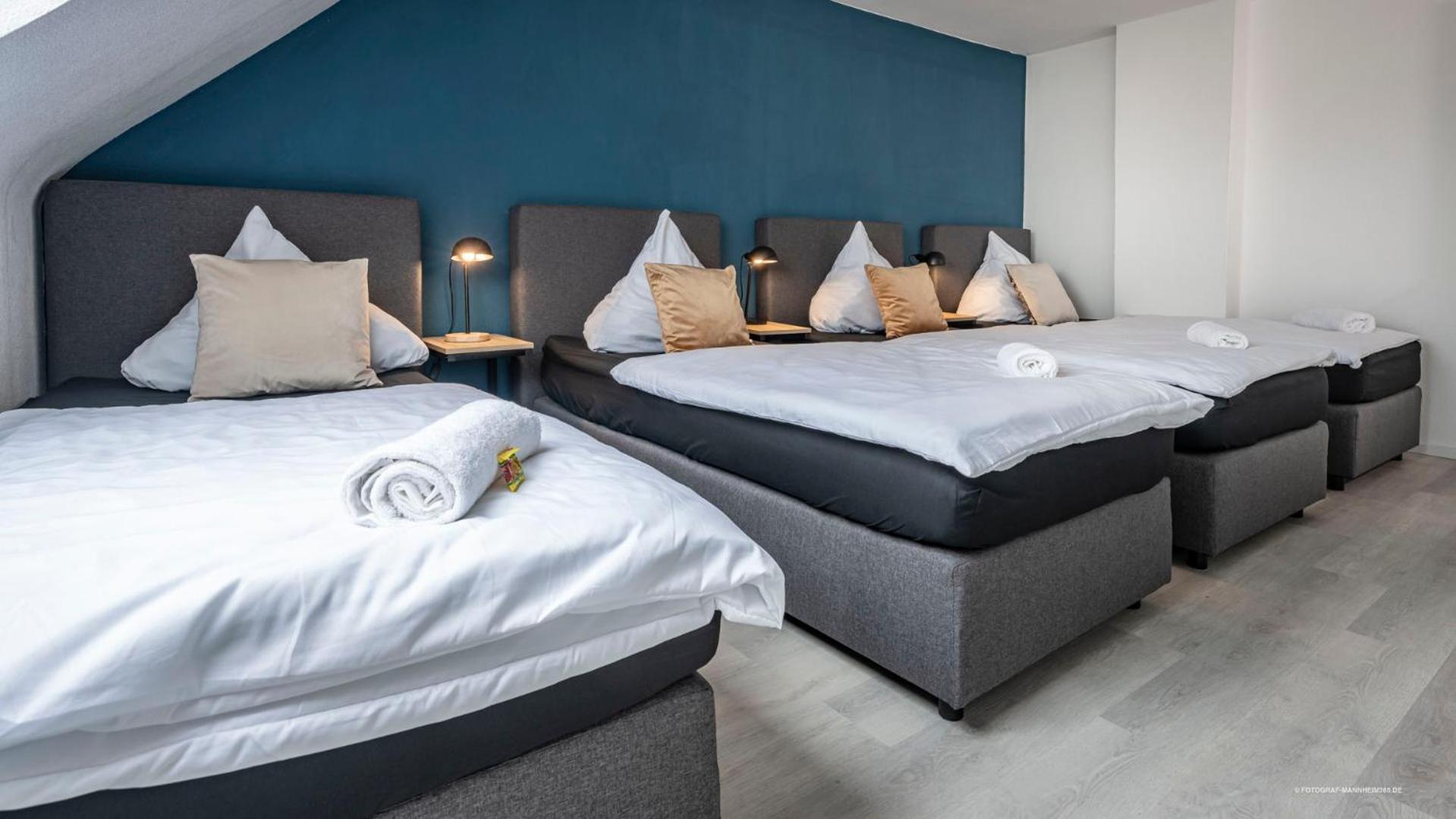 Xxl Design-Appartement Gardendesign Boxspring 8 Pers Zwischen Heidelberg Und Mannheim Edingen-Neckarhausen Eksteriør billede