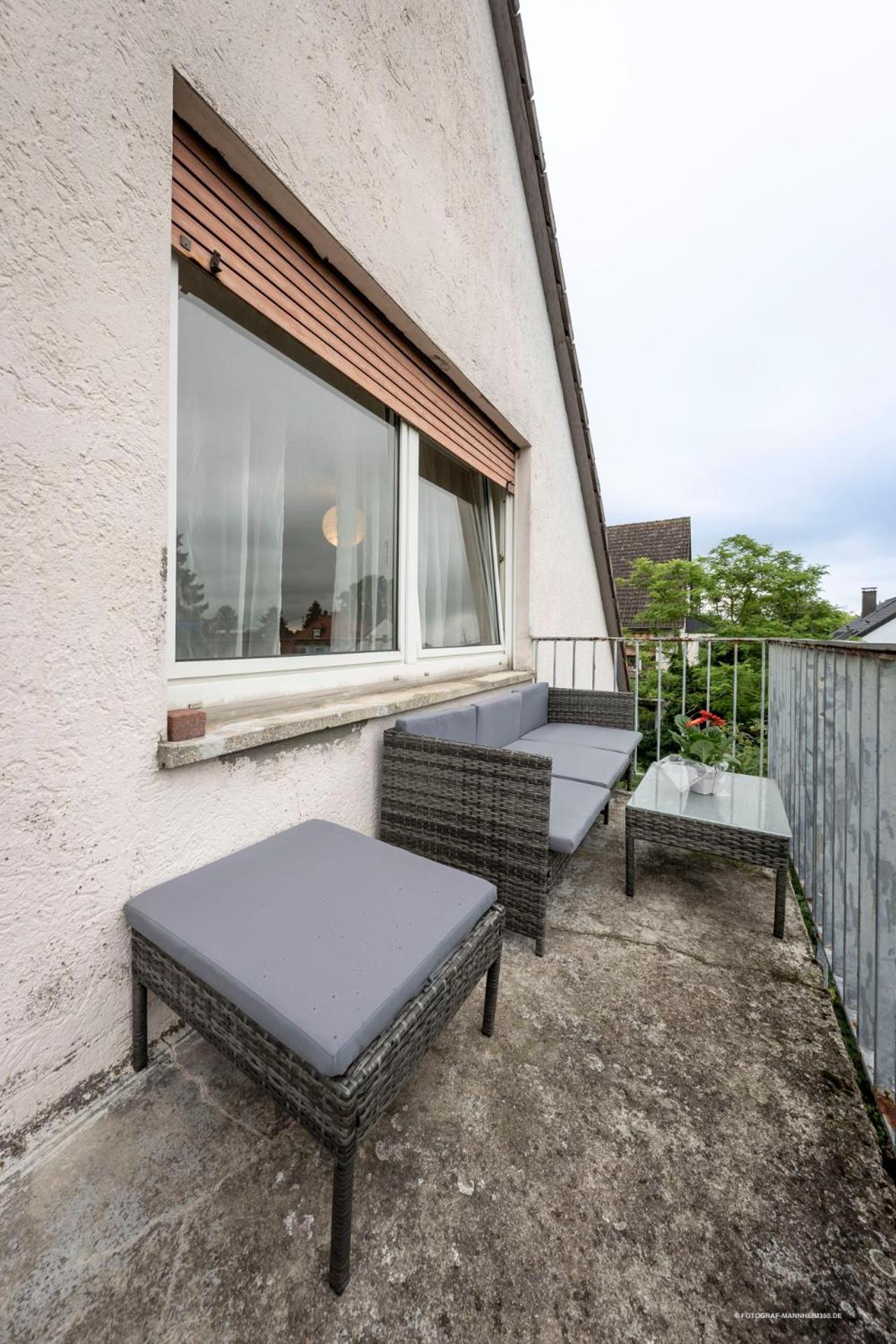 Xxl Design-Appartement Gardendesign Boxspring 8 Pers Zwischen Heidelberg Und Mannheim Edingen-Neckarhausen Eksteriør billede