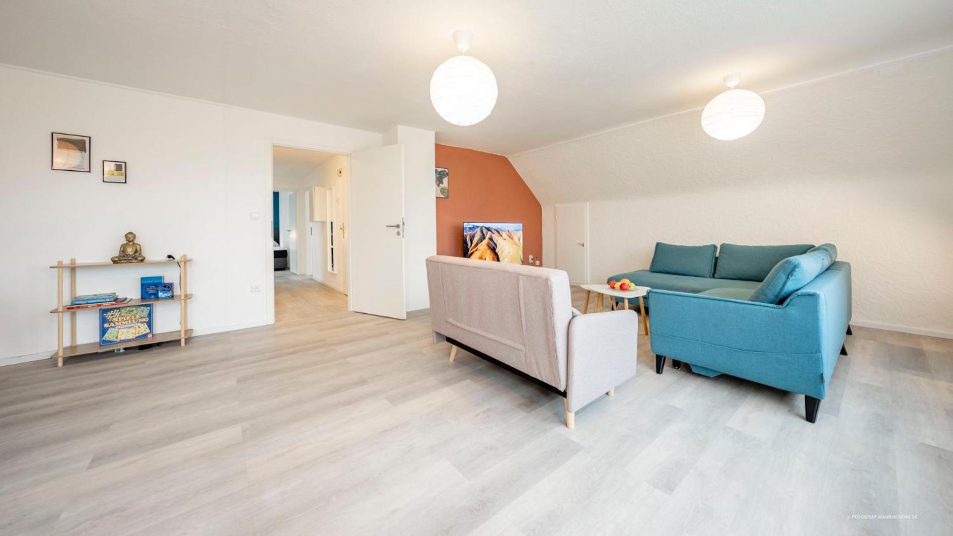 Xxl Design-Appartement Gardendesign Boxspring 8 Pers Zwischen Heidelberg Und Mannheim Edingen-Neckarhausen Eksteriør billede